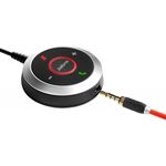 Jabra Evolve 40 LINK UC-Controller mit USB-Schnittstelle und 3,5mm-Klinkenstecker