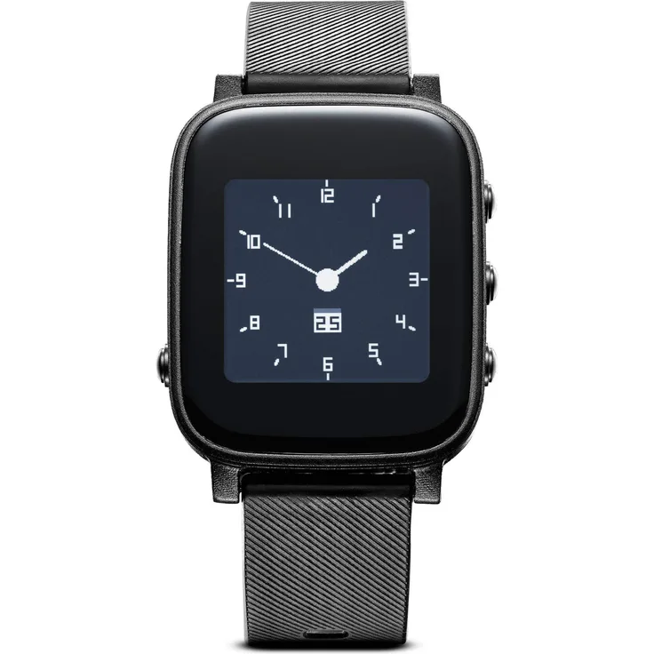 Cellularline Easy Smart HR Smartwatch Unisex, Schwarz