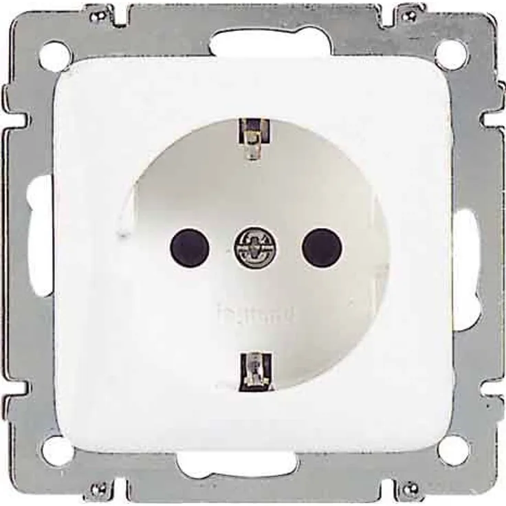 Legrand Steckdose Kombi Creo, ultraweiß, 776220