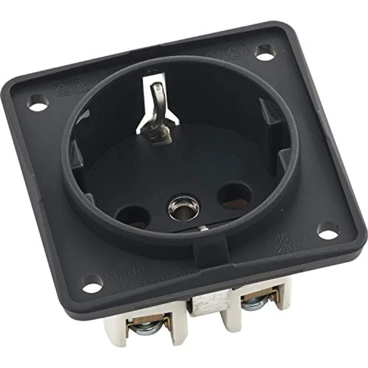 Berker Integro Steckdose Schuko anthrazit matt lose