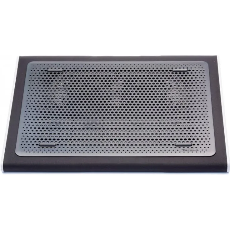 Targus Laptop Kühler Cooling Pad mit 2 Ventilatoren für Laptops bis 17'', ergonomischer und komfortabler belüfteter Laptop Ständer Schwarz, AWE55GL