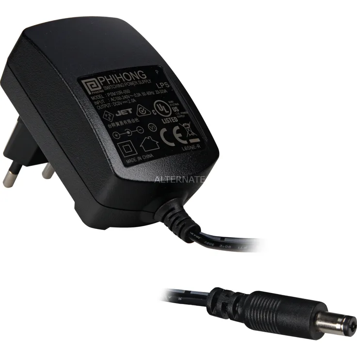 snom Netzteil A6 EU 3xx/7xx/8xx 10 Watt, schwarz