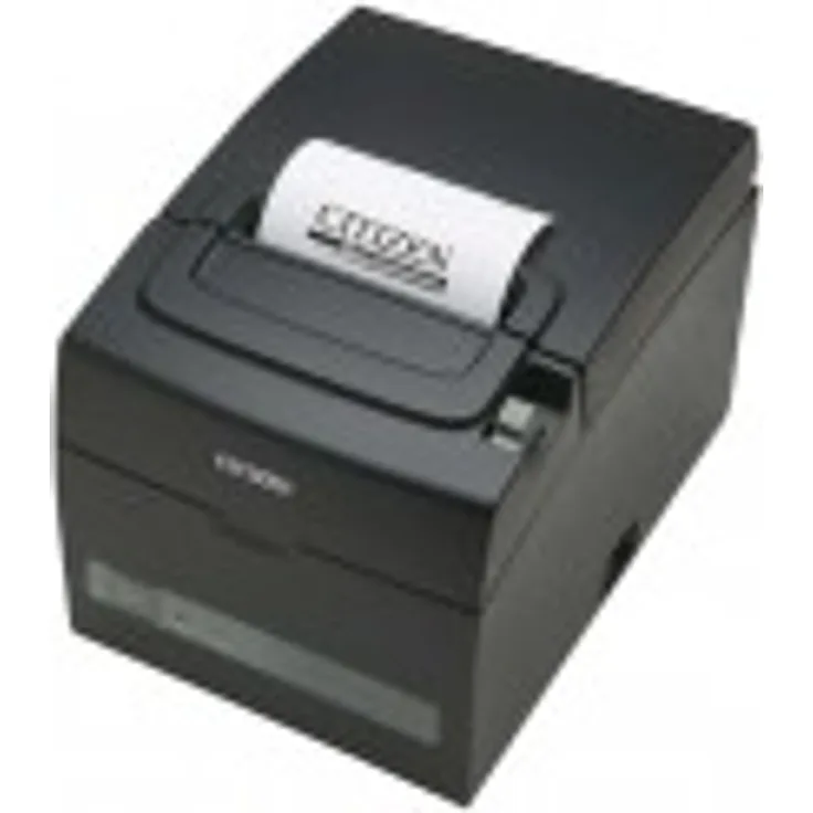 Citizen CT-S310II Belegdrucker zweifarbig monochrom Thermozeile 8 cm Rolle 5,8 203 dpi bis zu 160 mm pro Sek. USB seriell Schneider Schwarz (CTS310IIEBK)