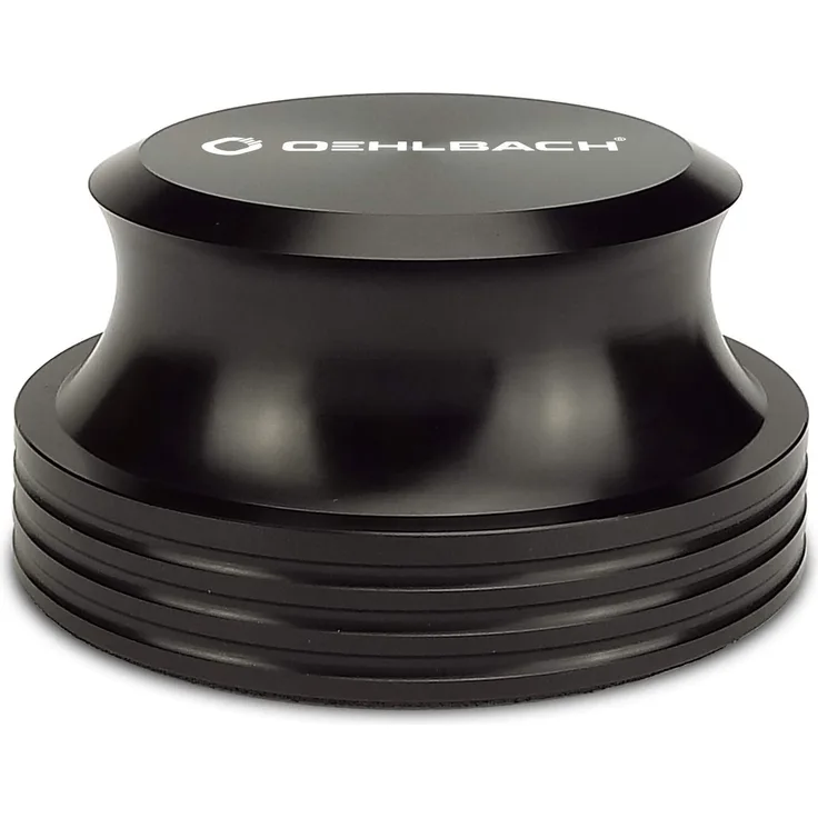 OEHLBACH Phono Weight Plattengewicht - Hochwertiges Auflagegewicht (420g) für LP/Vinyl/Schallplatten und Plattenteller schwarz