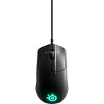 SteelSeries Rival 3 - Gaming Maus - 8.500 Cpi Truemove Core Optischer Sensor - 6 Programmierbare Tasten - Split-Trigger-Tasten [