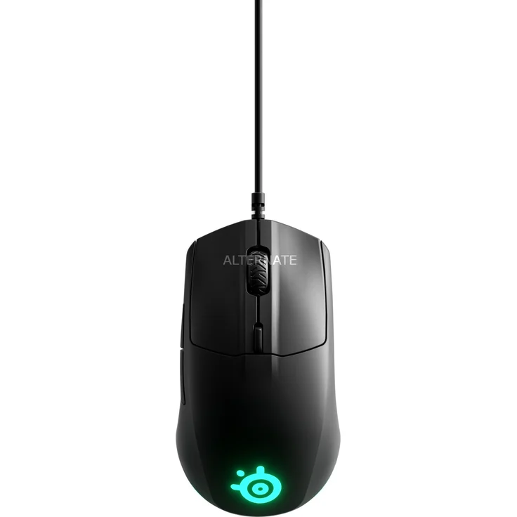 SteelSeries Rival 3 - Gaming Maus - 8.500 Cpi Truemove Core Optischer Sensor - 6 Programmierbare Tasten - Split-Trigger-Tasten [ – Bild 1