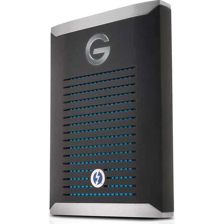 G-Technology G-DRIVE Mobile Pro GDMOPTB3WB5001DBB - Festplatte - 500 GB - extern (tragbar) - Thunderbolt 3 - Schwarz (0G10310) – Bild 1