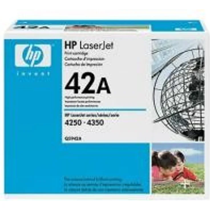 HP 42A Schwarz Original LaserJet Tonerkartusche (Q5942A)