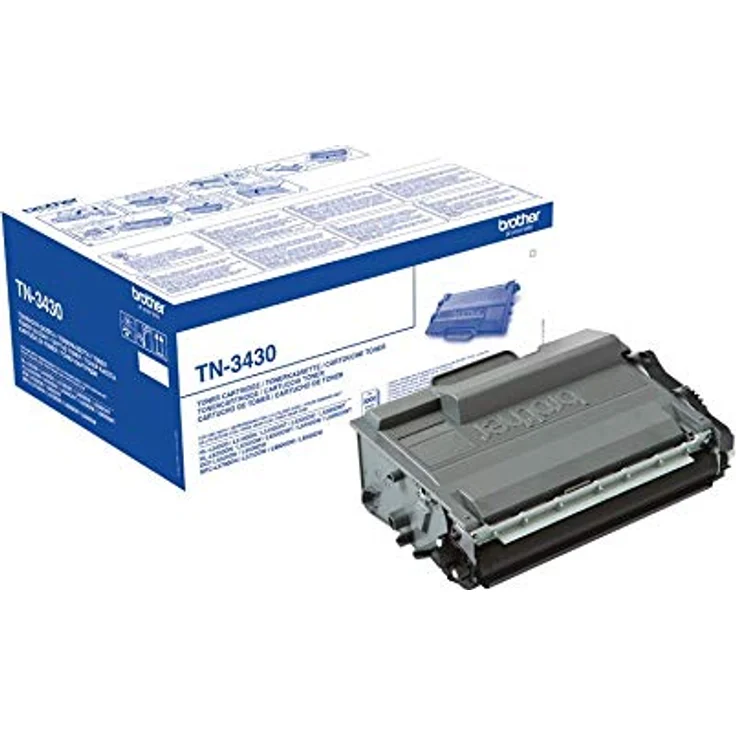 Brother Original Tonerkassette TN-3430 schwarz (für Brother HL-L5000DN, HL-L5100DN, HL-L5100DNT, HL-L5100DNTT, HL-L5200DW, DCP-L5500DN, MFC-L5700DN, MFC-L5750DW) – Bild 1