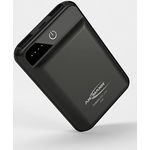 ANSMANN Mini Powerbank geprüft 10000 mAh & 2.1A Ausgang - Kleine Power Bank mit 2 USB Ports & LED Statusanzeige - Ladegerät für Handy Smartphone Tablet Apple Samsung Kindle uvm - Externer Akku