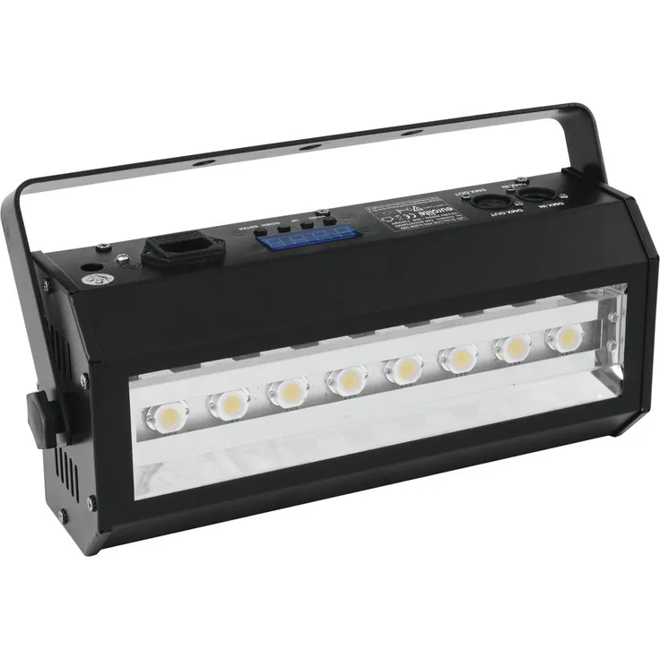 EUROLITE LED Strobe COB PRO 8x20W DMX | LED Stroboskop mit 8 x 20-Watt-COB-LED und einstellbarer Blitzfrequenz