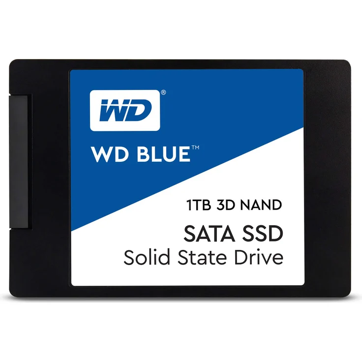 WD Blue 3D NAND SATA SSD WDS100T2B0A - Solid-State-Disk - 1 TB - intern - 2.5 Zoll (6.4 cm) - SATA 6Gb/s (WDS100T2B0A) – Bild 4