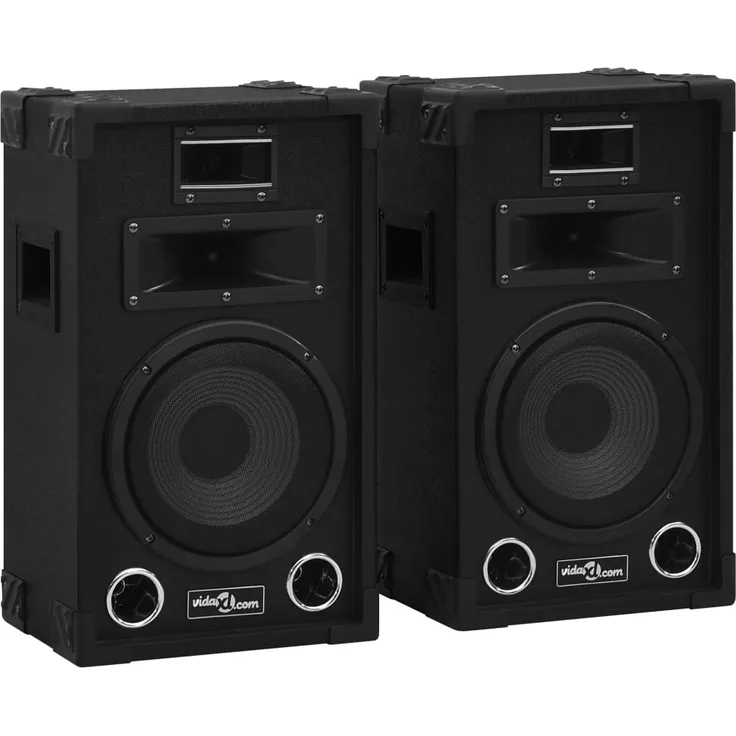 vidaXL Professionelle HiFi--Bühnen-Lautsprecher Passiv 2 Stk. 800 W