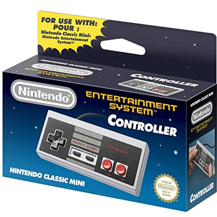 Nintendo Nintendo Entertainment System Controller - Nintendo Classic Mini Grau (2410066) (Classic Mini NES)