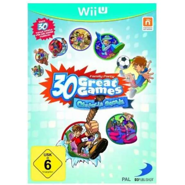 Family Party - 30 Great Games: Obstacle Arcade (Wii U)