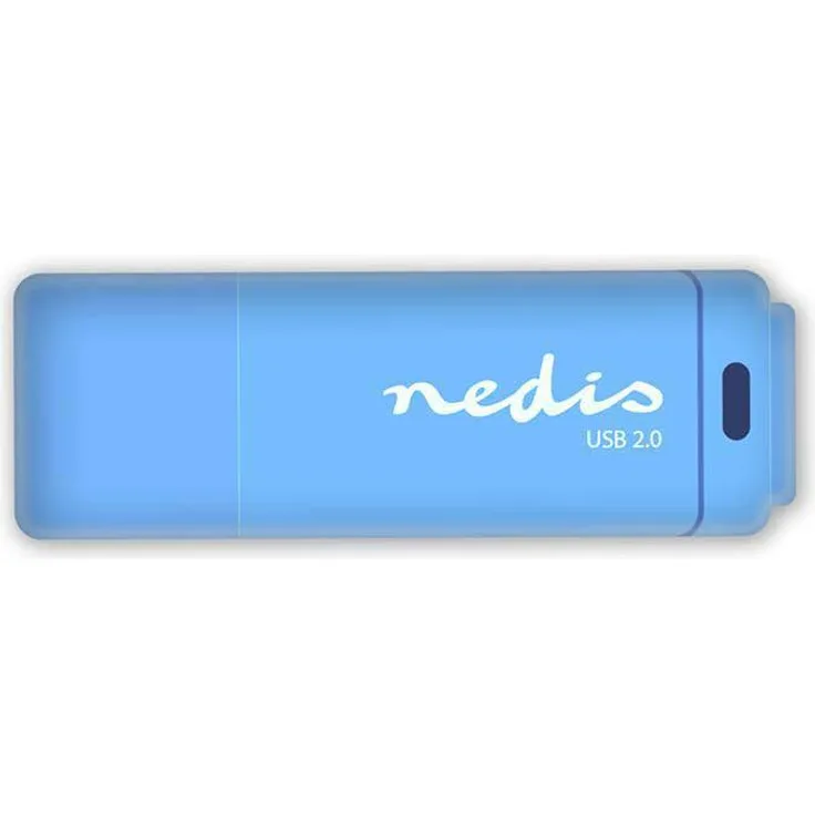 USB-2.0-Flash-Laufwerk | 32 GB | Lesen mit 12 Mbit-s-Schreiben mit 3 Mbit-s | Blau