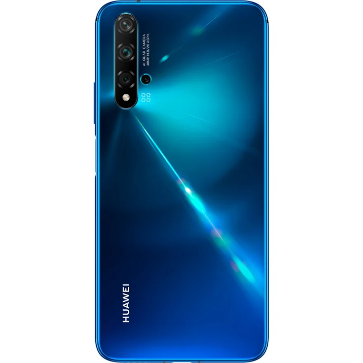 Huawei Nova 5T Smartphone 15,9cm (6,26 Zoll) LTPS-Display, 128GB interner Speicher, 6GB RAM, Dual-SIM, Android, Crush Blue – Bild 6
