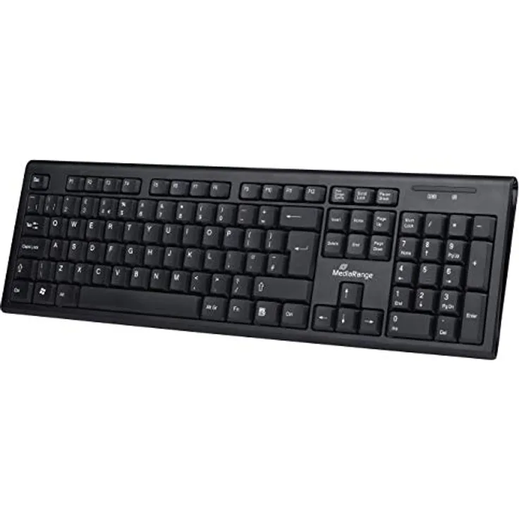 MediaRange MROS111 Tastatur RF Wireless QWERTZ Schwarz ( MROS111 )