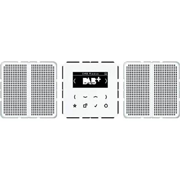 JUNG Smart Radio DAB+ DABCD2WW Unterputzradio, weiß