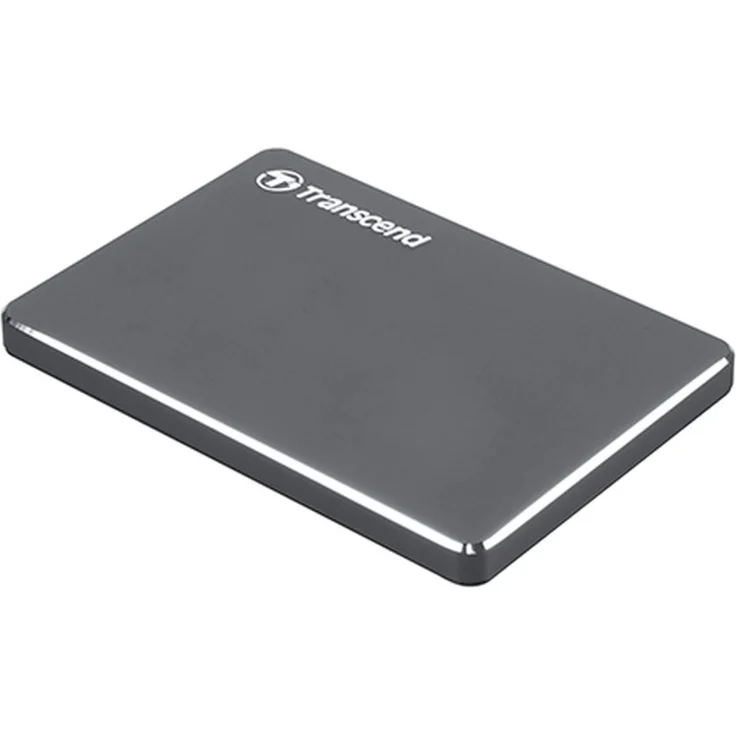 Transcend StoreJet 25C3 - Festplatte - 1 TB - extern (tragbar) - 2.5 Zoll (6.4 cm) - USB 3.0 - Iron Gray (TS1TSJ25C3N) – Bild 5