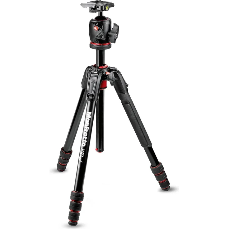 Manfrotto Dreibein-Stative MK190GOA4-BHX, Schwarz – Bild 1