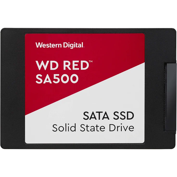 WD Red SA500 NAS SATA SSD WDS200T1R0A - Solid-State-Disk - 2 TB - intern - 2.5 Zoll (6.4 cm) - SATA 6Gb/s (WDS200T1R0A) – Bild 2