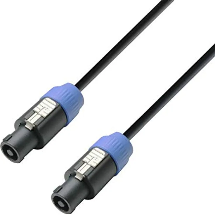 Adam Hall 3 Star Series 2M 2x 2.5mm² Speakon 2 Pole to Speakon 2 Pole Speaker Kabel