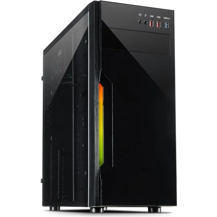 Inter-Tech B-42 RGB Tower-Gehäuse, schwarz