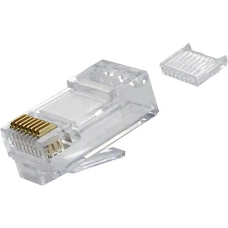 Telegärtner RJ45-Stecker, Ungeschirmt Stecker Transparent J00026A0182 1St
