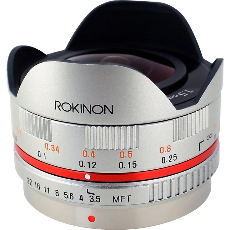 Rokinon FE75MFT-S 7.5mm F3.5 UMC Fisheye Lens for Micro Four Thirds (Olympus Pen and Panasonic)
