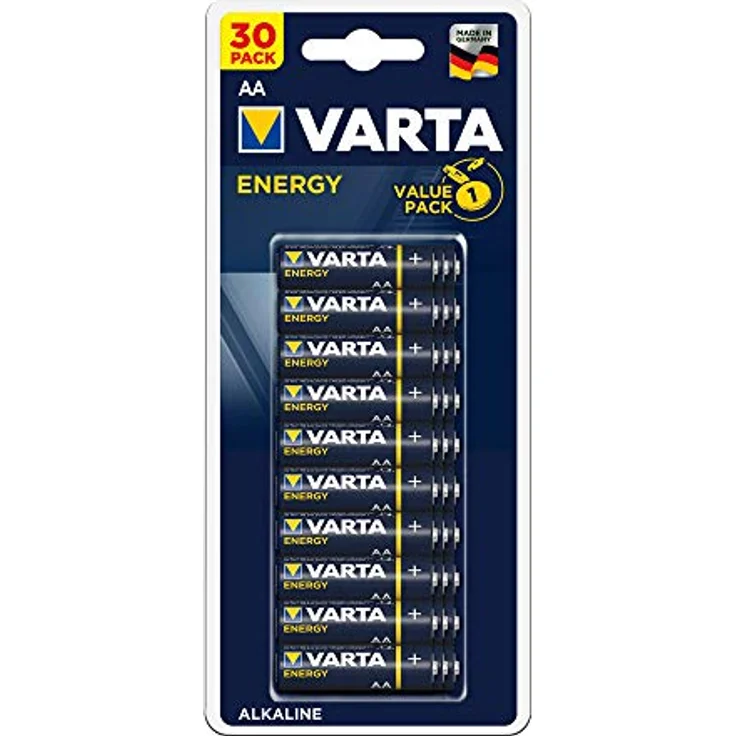 VARTA Energy AA Mignon LOR06 Batterien Multipack 30 AA – Bild 1