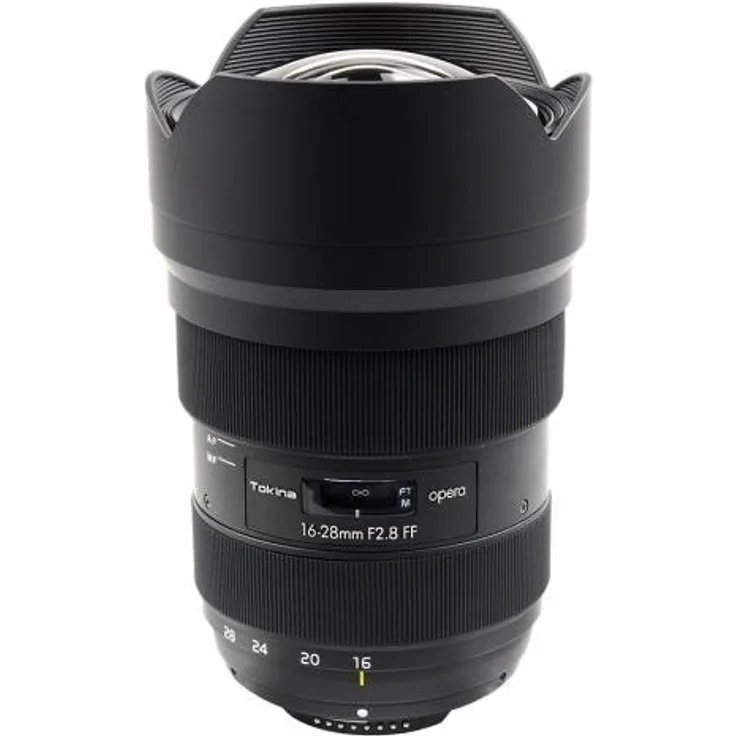 Tokina Opera 16-28mm F2.8 FF SLR Weitwinkel-Zoomobjektiv Schwarz - Kameraobjektive (SLR, 15-13, Weitwinkel-Zoomobjektiv, 0,28 m, Nikon F, 2,8-22)