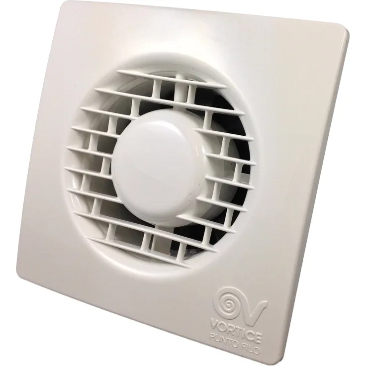 Vortice MF 100/4'' Weiß - Ventilatoren (Weiß, Zimmerdecke, 85 m³/h, 31 dB, 15 W, 230-240 V, 50 Hz)