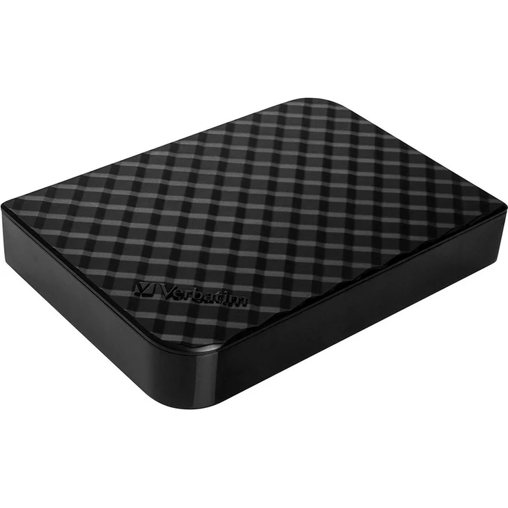 Verbatim Store 'n' Save externe Festplatte 3.5'' HDD - 10 TB - Desktop-Festplattenlaufwerk, USB 3.0, superschnelle Datenübertragung - schwarz – Bild 1