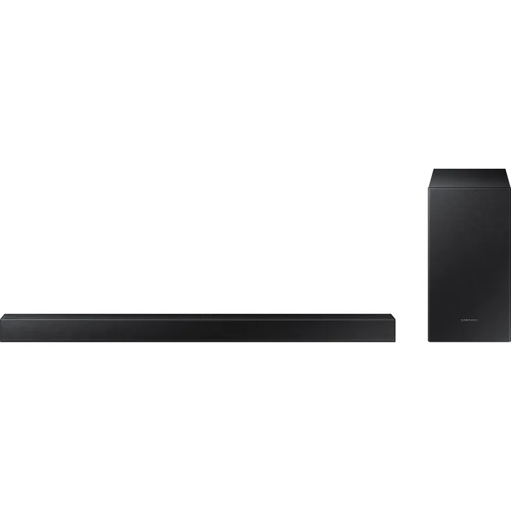 Samsung HW-T420-EN 2.1 Soundbar mit Subwoofer, kabelgebunden, geeignet für TV, schwarz