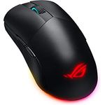 ASUS ROG Pugio II Wireless Gaming Maus (beidhändig, programmierbare Tasten, 16.000 DPI, Aura Sync RGB Beleuchtung) schwarz