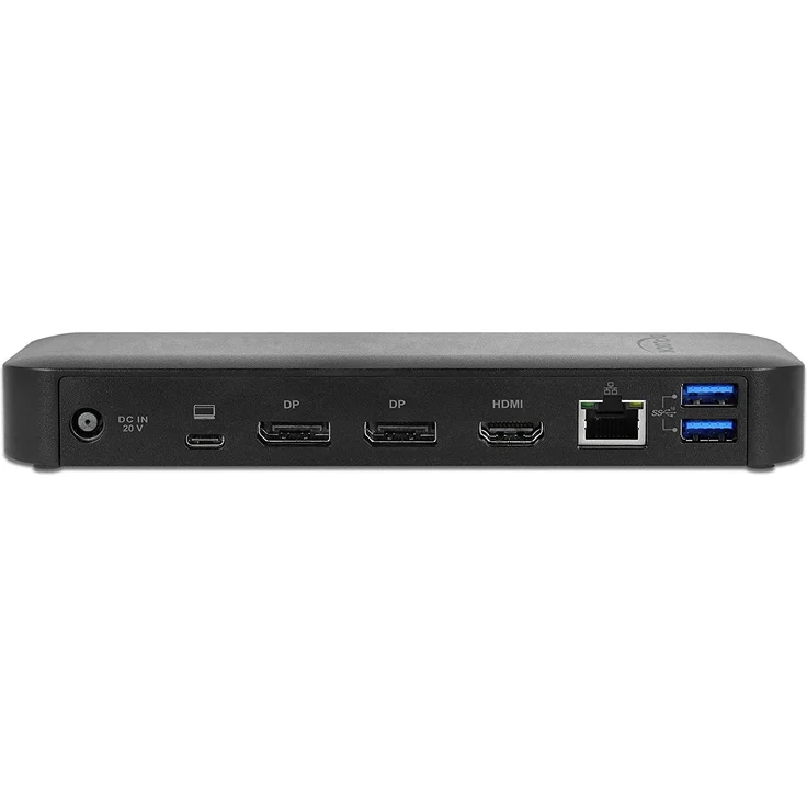 Delock USB Type-C DP 1.4 Dockingstation 4K - HDMI-DP 1.4-USB 3.2-LAN-PD 3.0 – Bild 3