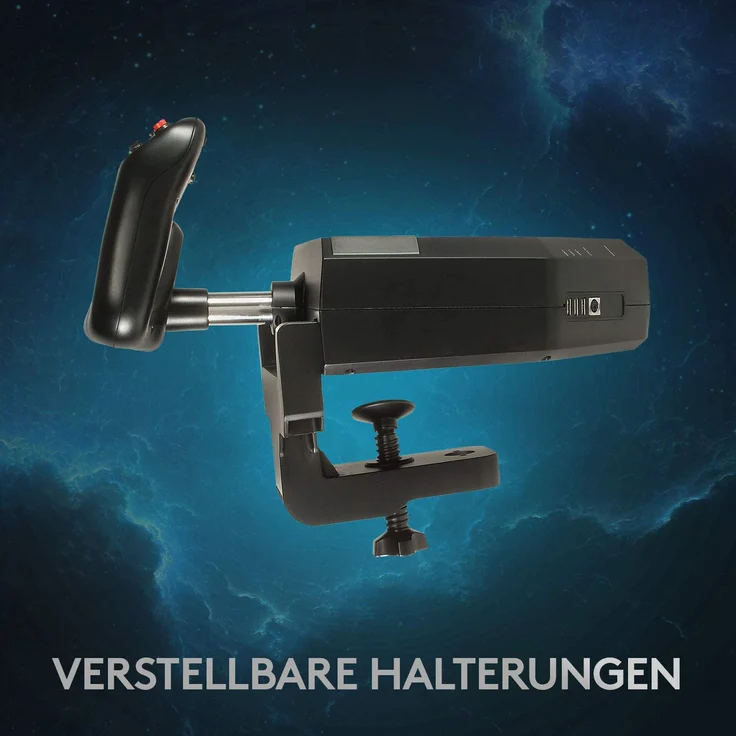 Logitech Flight Yoke System Schwarz (945-000004) (PC) – Bild 4