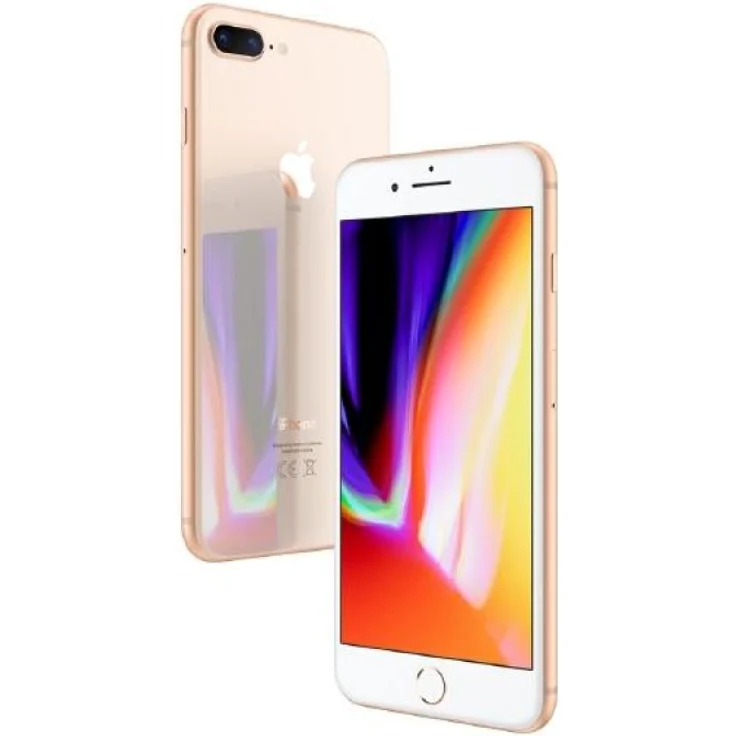 Apple iPhone 8 Plus Smartphone 13,97cm Pixel (5,5 Zoll) Retina-Display, 64GB interner Speicher, 3GB RAM, iOS, Gold – Bild 3