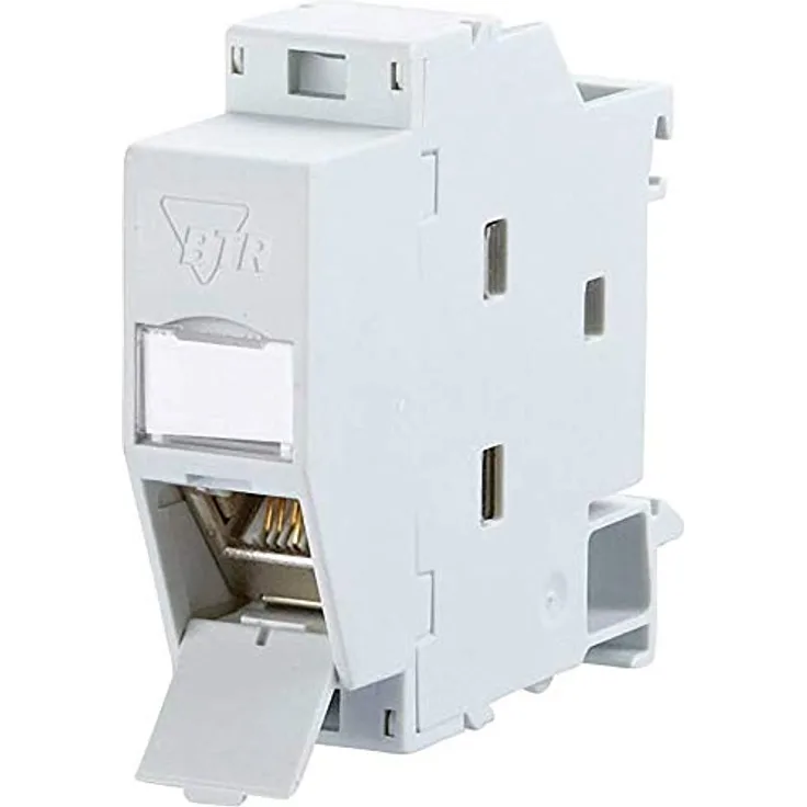 Metz Connect 1309107003-e RJ-45 grau Steckdose