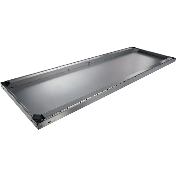 Fachboden B1700xT600mm Trgf.200kg STA silber verz.f.Großfachregal 2St./VE META
