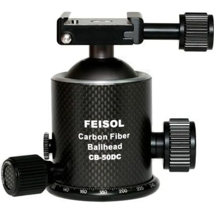 Feisol CB-50D Kugelkopf inkl. Kupplungsplatte QP-144750