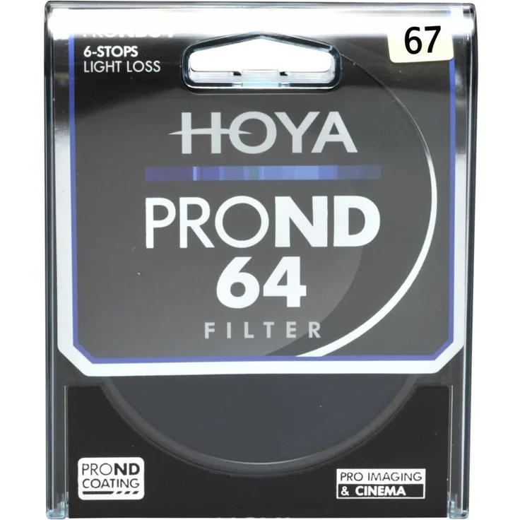 Hoya PRO ND64 67mm Graufilter