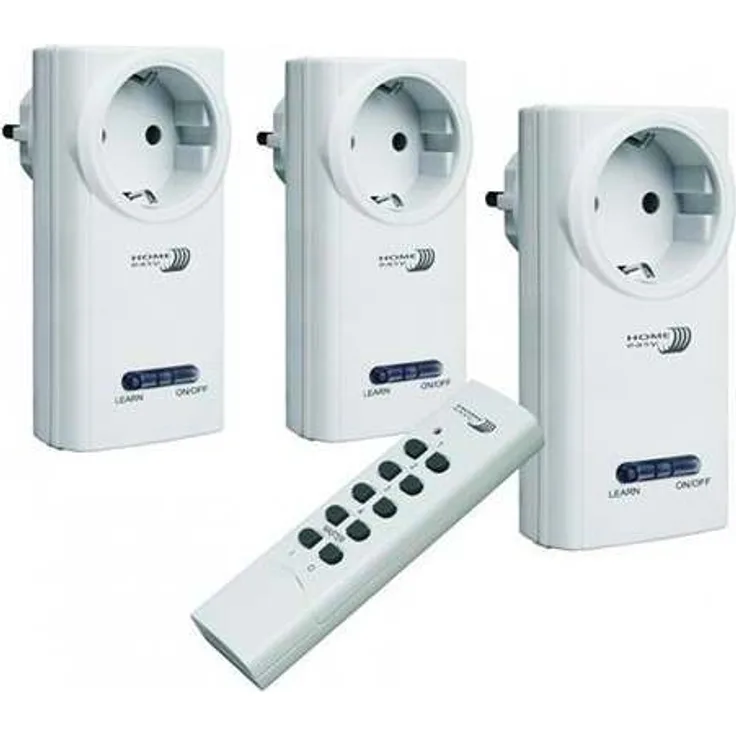 Elro HE808S HomeEasy Funksteckdosenset weiß