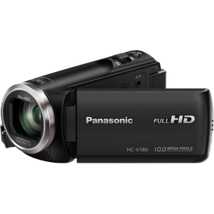 Bild für Panasonic HC-V180EG-K Full HD Camcorder (1-5, 8 Zoll Sensor, Full HD, 50x optischer Zoom, 28 mm Weitwinkel, opt. 5-Achsen Bildstabilisator Hybrid OIS+)