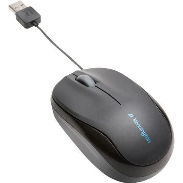 Kensington PRO FIT Retractable Mobile Mouse Scroll-Rad, PC-Maus, PC-Mac, Notebook-Maus, 2-Wege – Bild 2