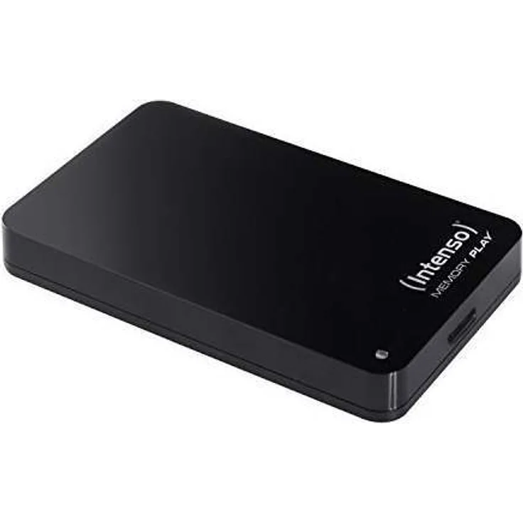 Intenso Memory Play - externe Festplatte - 1TB - tragbar - 6,4 cm (2.5 Zoll) - USB3.0 - 5400 U/min - Puffer: 8MB - Schwarz (6021460) – Bild 1