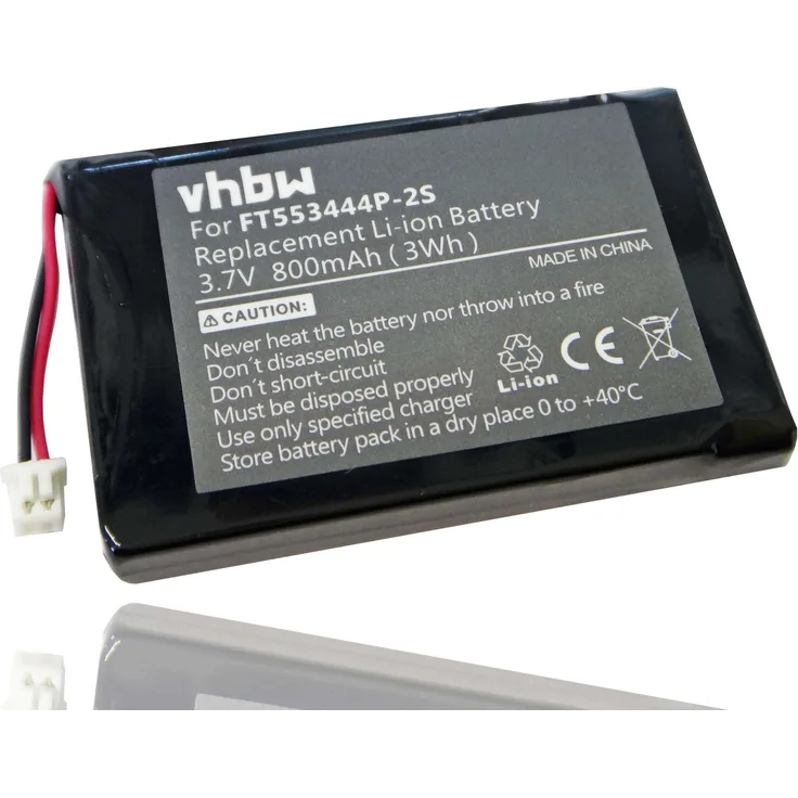 VHBW Akku, geeignet für Funkgerät, Walkie Talkie Stabo freecomm 600 Set 800 mAh, 3,7 V, Li-Ion