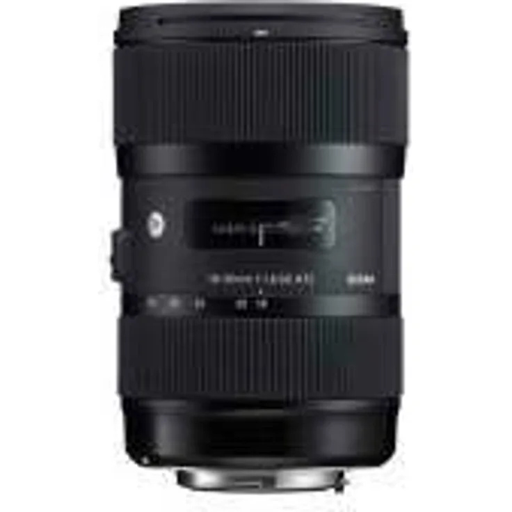 Sigma 18-35mm F1,8 DC HSM Art Objektiv (72mm Filtergewinde) für Canon Objektivbajonett