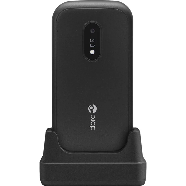 Doro 6040 Handy 2,8 Zoll-Display, Schwarz – Bild 2